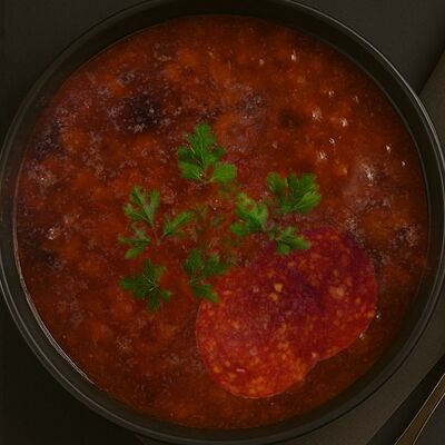 Солянка по-итальянски с пеперони в YO! PIZZA по цене 510 ₽