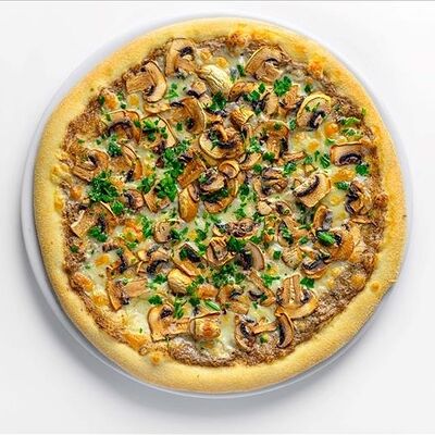 Грибная двойная пицца в Bravo Italia по цене 820 ₽