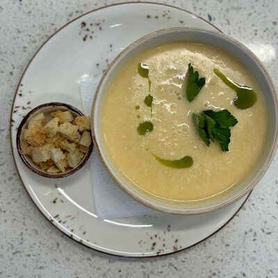 Крем-суп сырный в Кофеин по цене 230