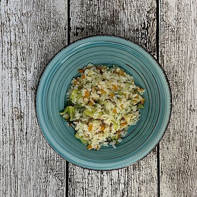 Рис с морковью и брокколи в Луна Рыба по цене 195 ₽