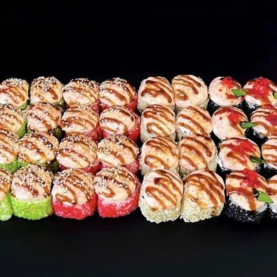 Сет Запеченный в Гордый лосось по цене 3170 ₽