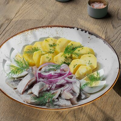 Селёдка с картошкой в Blackberry по цене 540 ₽