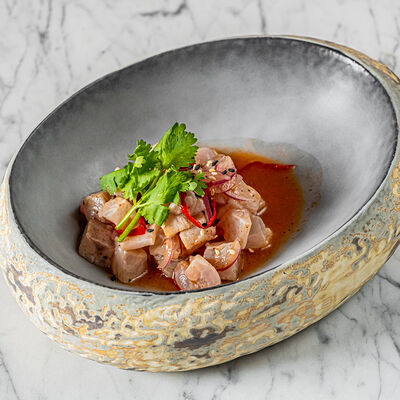 Севиче из сибаса в Dragon по цене 1150 ₽