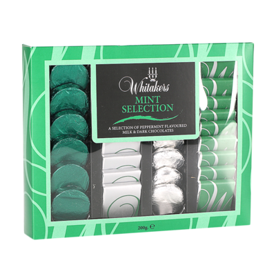 Набор шоколадных конфет Мятная коллекция, Whitakers в Азбука Вкуса Экспресс Меню по цене 695 ₽