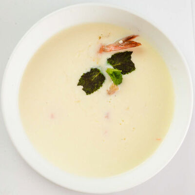 Сырный суп с креветками в БамБуши по цене 265