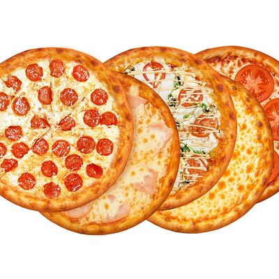 Комбо 5 пицц в Король Суши по цене 2826 ₽