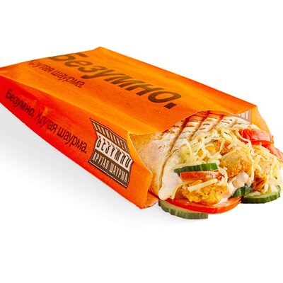 Сырная ХХL в Кафе Безумно крутая шаурма по цене 530 ₽