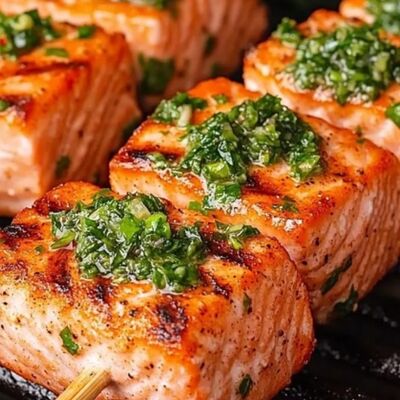 Шашлык из семги в Пандок по цене 875 ₽