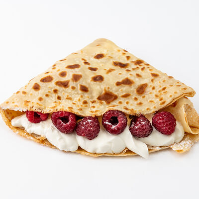 Блин Сметана и ягоды в Блин!Кофе по цене 147 ₽