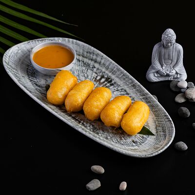 Жареное молоко с апельсиновым соусом в Asiainn по цене 650 ₽