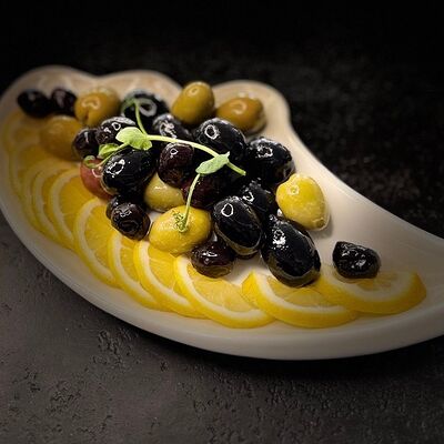 Маслины, оливки, лимон в Шампур по цене 360 ₽