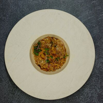 Паста орзо с куриным хворостом в Рановский Рест по цене 790 ₽