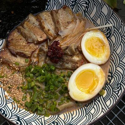 Ichiran ramen (плотный бульон) умеренно острый в Ramen Rebel по цене 620 ₽