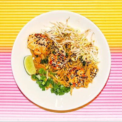 Лапша с креветками в тайском стиле в Лапшичка по цене 690 ₽