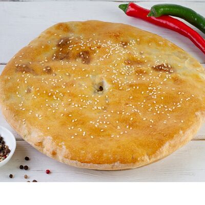 Осетинский пирог с говядиной в Пекарня Кулинария Пиццерия ОБОЖАЮТВСЕ! по цене 1299 ₽