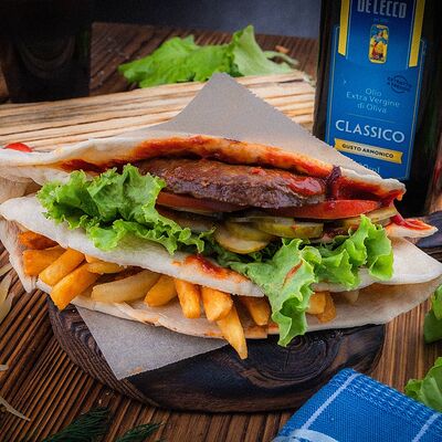 Гирос с говядиной в Дон Бургер по цене 420 ₽