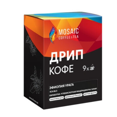 Дрип-кофе Эфиопия Урага в MOSAIC coffee&tea по цене 999 ₽