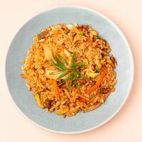 Жареный рис с кимчи в TokiPoki-корейская кухня