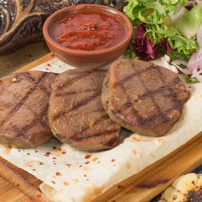 Язык на гриле в Мушмула по цене 599