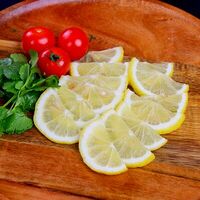 Лимон в Мясо гриль