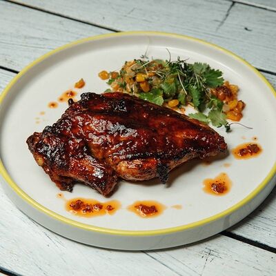 Стейк из филе курочки в Овертайм по цене 590 ₽