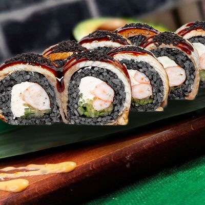 Чёрный дракон в Рыбин Гуд Sushi Premium по цене 1125 ₽
