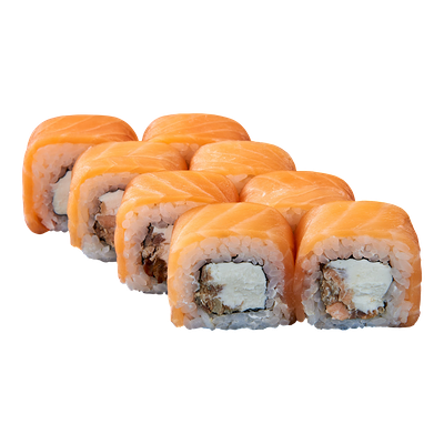 Филадельфия с лососем терияки в Джекина доставка по цене 780 ₽