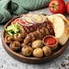 Бизнес-порция Raxaт с люля из говядины в Raxat Halal по цене 650