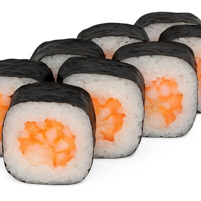 Мини ролл креветка в Роллексы по цене 318 ₽