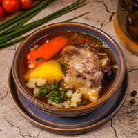 Шурпа из баранины в КАФЕ ВЕСНА