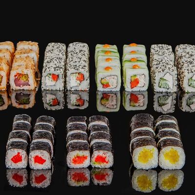 Якудза сет Asia Mix в Fast Япония Premium Sushi по цене 4560 ₽