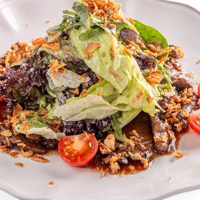 Теплый салат с телятиной в Ginza по цене 5950 ₸