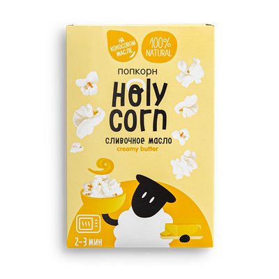 Попкорн микроволновый Holy Corn Сливочное масло в Кухня на районе по цене 95 ₽