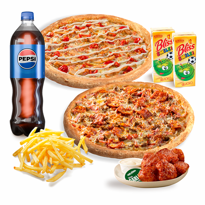 Oila Combo Yandex в Papa Johns по цене 298000 сум