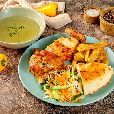 Комбо обед №1 в Шаурма и Гриль по цене 670 ₽