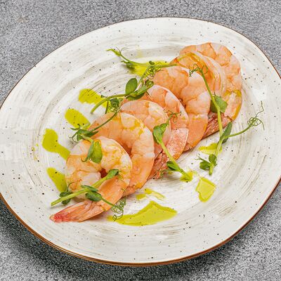 Креветки тигровые жареные в Коломан по цене 600 ₽