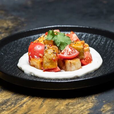 Хрустящие баклажаныв Bo-bo lounge по цене 970 ₽