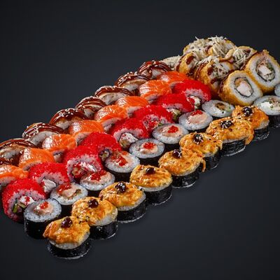 Тор и четыре соевых соуса в Суши дяди Вани по цене 2888 ₽