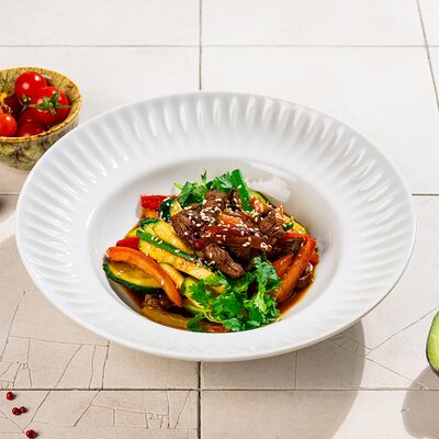 Теплый салат с говядиной в Маймун по цене 790