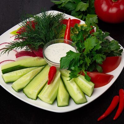 Овощной букет в Нур по цене 648 ₽