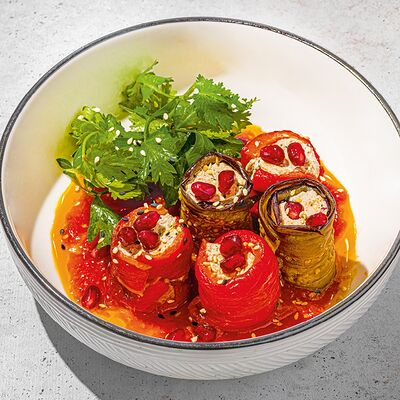Бадриджани с соусом из спелых томатов в Антрекот по цене 520 ₽
