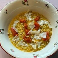 Ризотто с тыквой и копчеными томатами в Пшеница