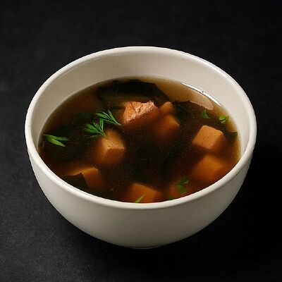 Мисо-суп с лососем и шиитаке в Love Rolls по цене 360 ₽