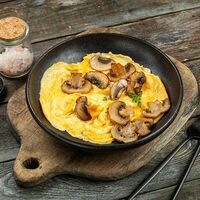 Яичница с шампиньонами в Pappardelle - Пицца Паста Италия