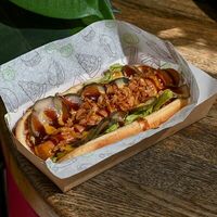 Хот-дог датский в Контейнер