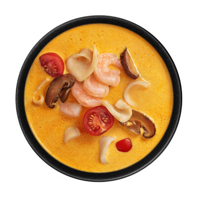 Суп Том Ям с морепродуктами в MYBOX по цене 380 ₽