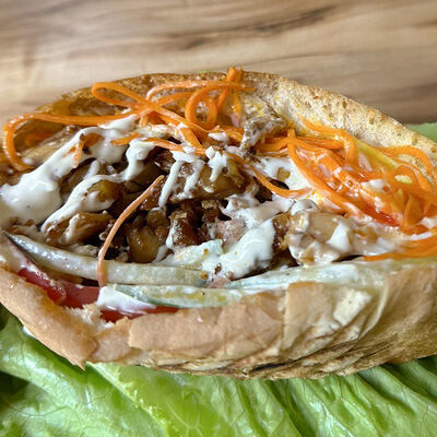 Мини-донер классический в Brend-doner по цене 245 ₽