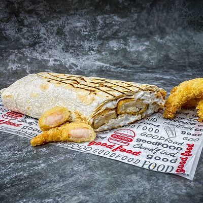 Шаурма с креветками в Good Food по цене 335 ₽