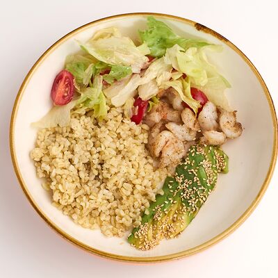 Боул с креветками в Кофе Крафт по цене 590 ₽