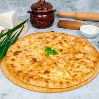 Пирог с сыром, грибами и зеленым луком в Арт настоящие осетинские пироги